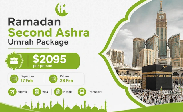 Second Ashra Ramadan Umrah Package 2027